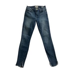 Frame Le High Skinny Blue Jeans Size 26